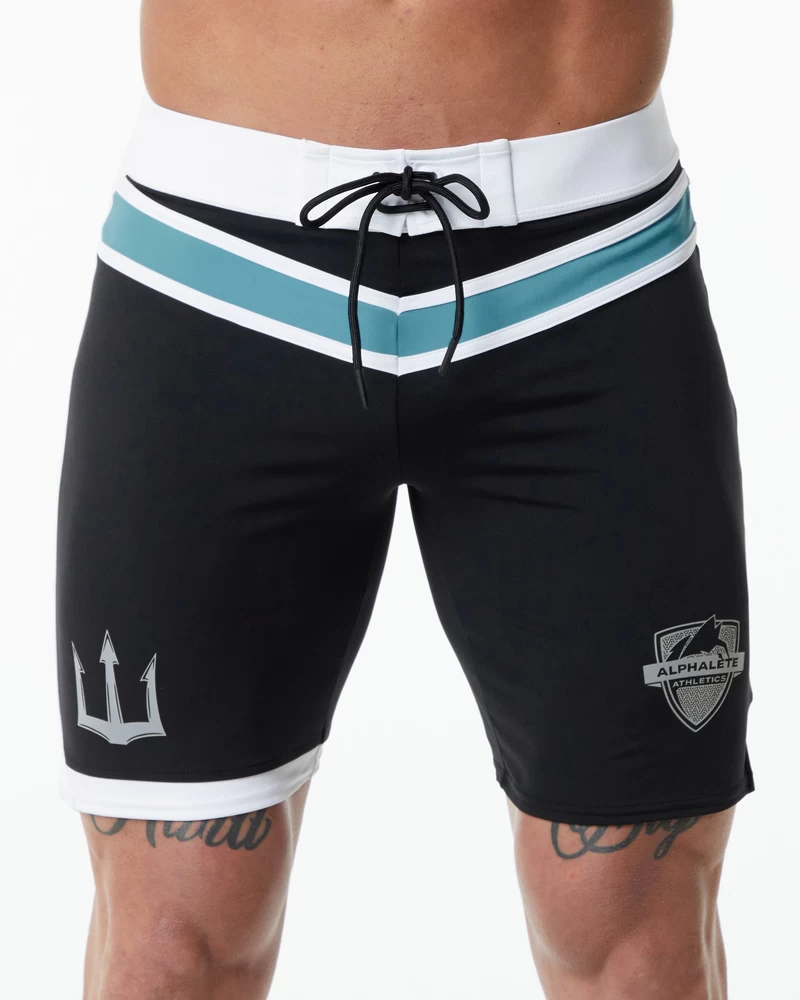 Alphalete Trident Competition Short - Black