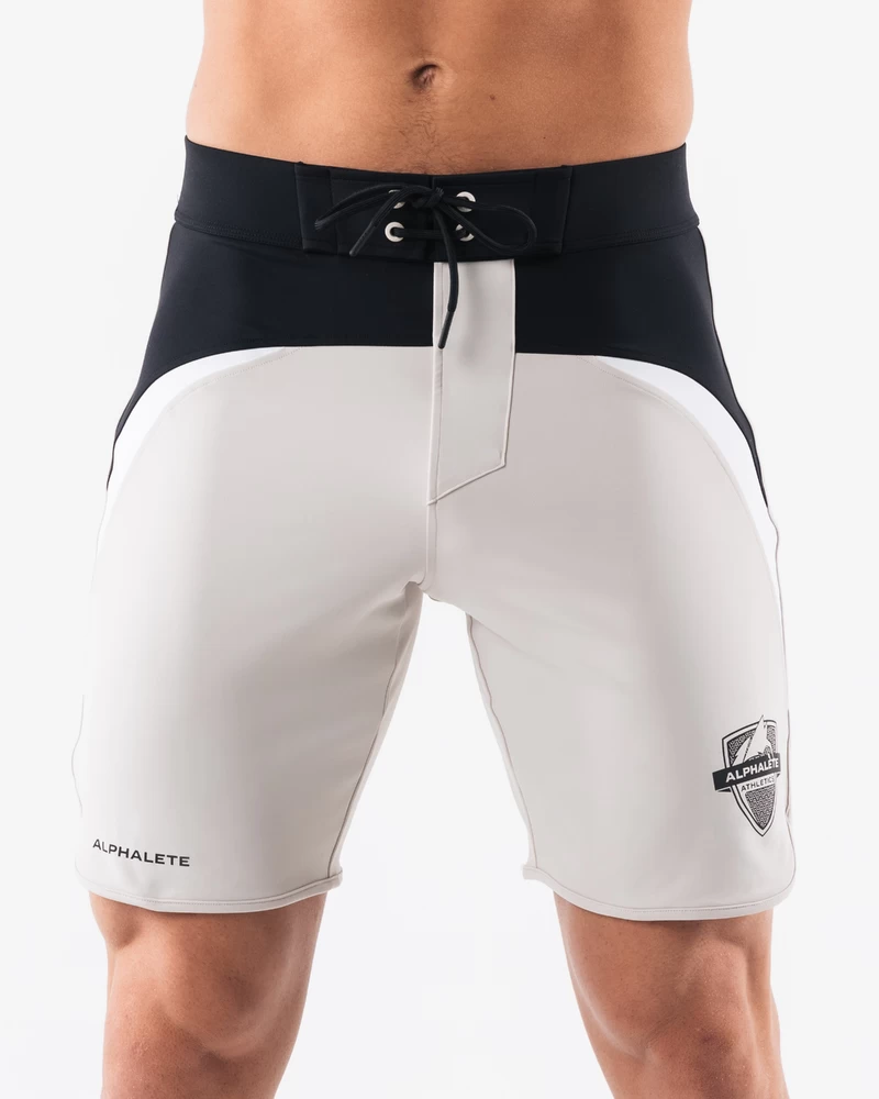 Alphalete Crescent Boardshort - Black Brandy