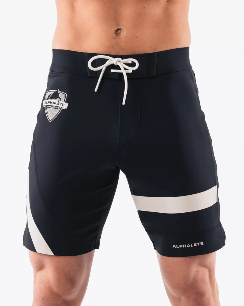 Alphalete Aztec Boardshort - Black Linen