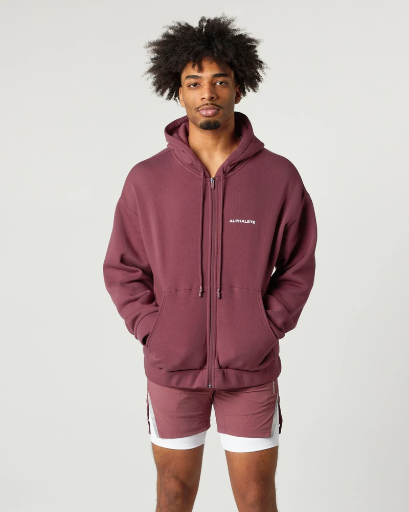 Alphalete Classic Zip Jacket - Autumn
