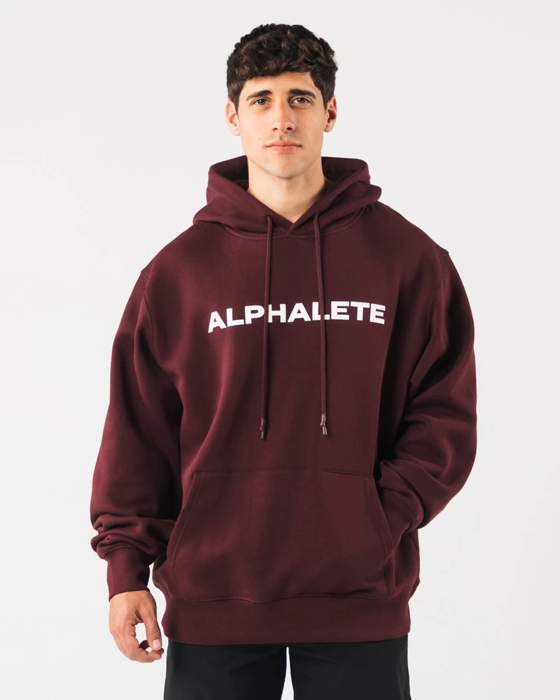 Alphalete Core Hoodie - Sangria