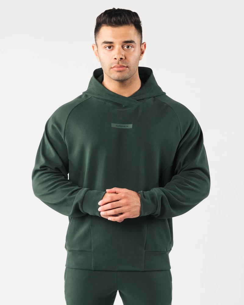Alphalete Identity Pro Hoodie - Evergreen