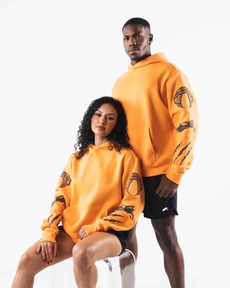 Alphalete Three Pillar Hoodie - Sun Beam