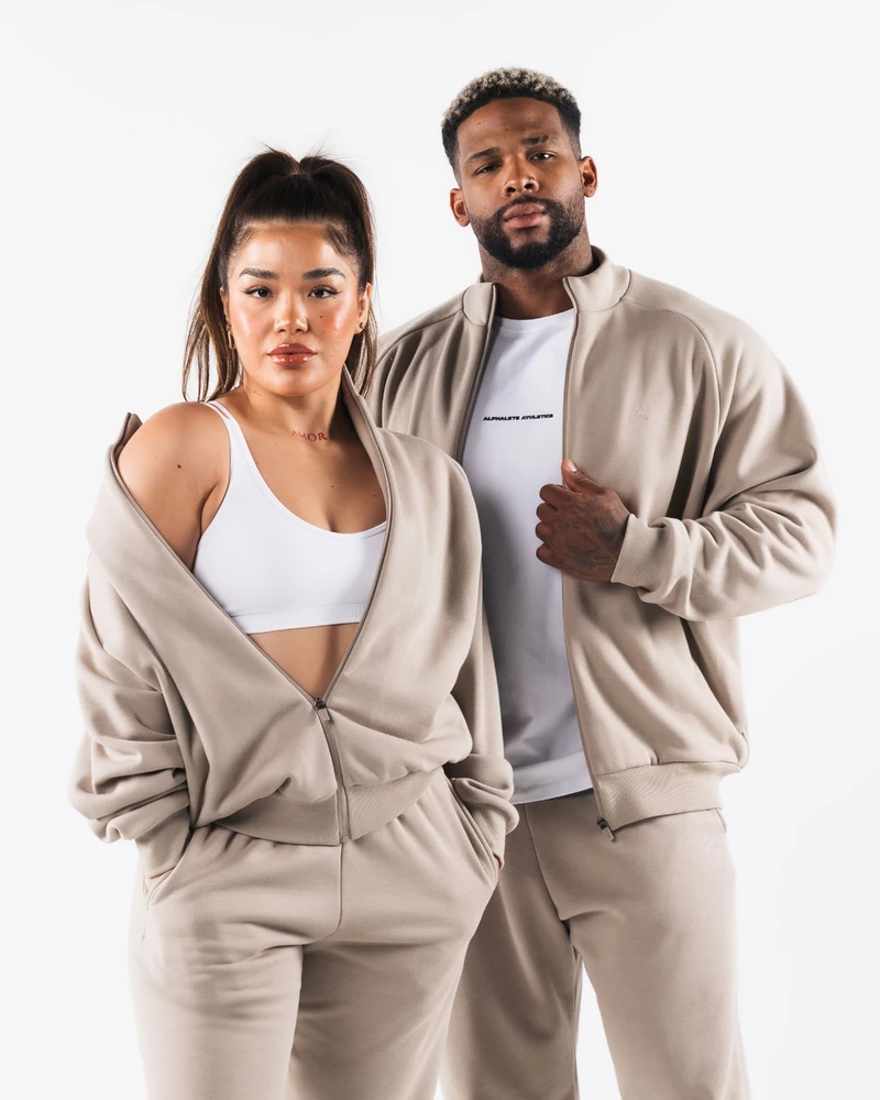Alphalete Crest Zip Up - Birch