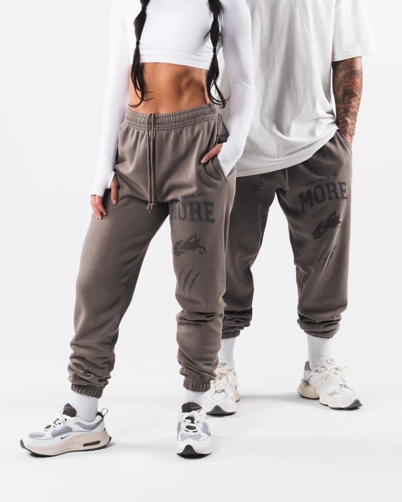 Alphalete Earth Dye Graphic Jogger - Ash