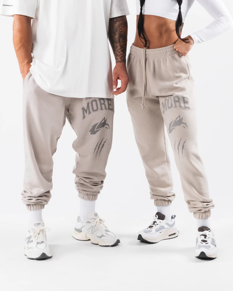 Alphalete Earth Dye Graphic Jogger - Silver