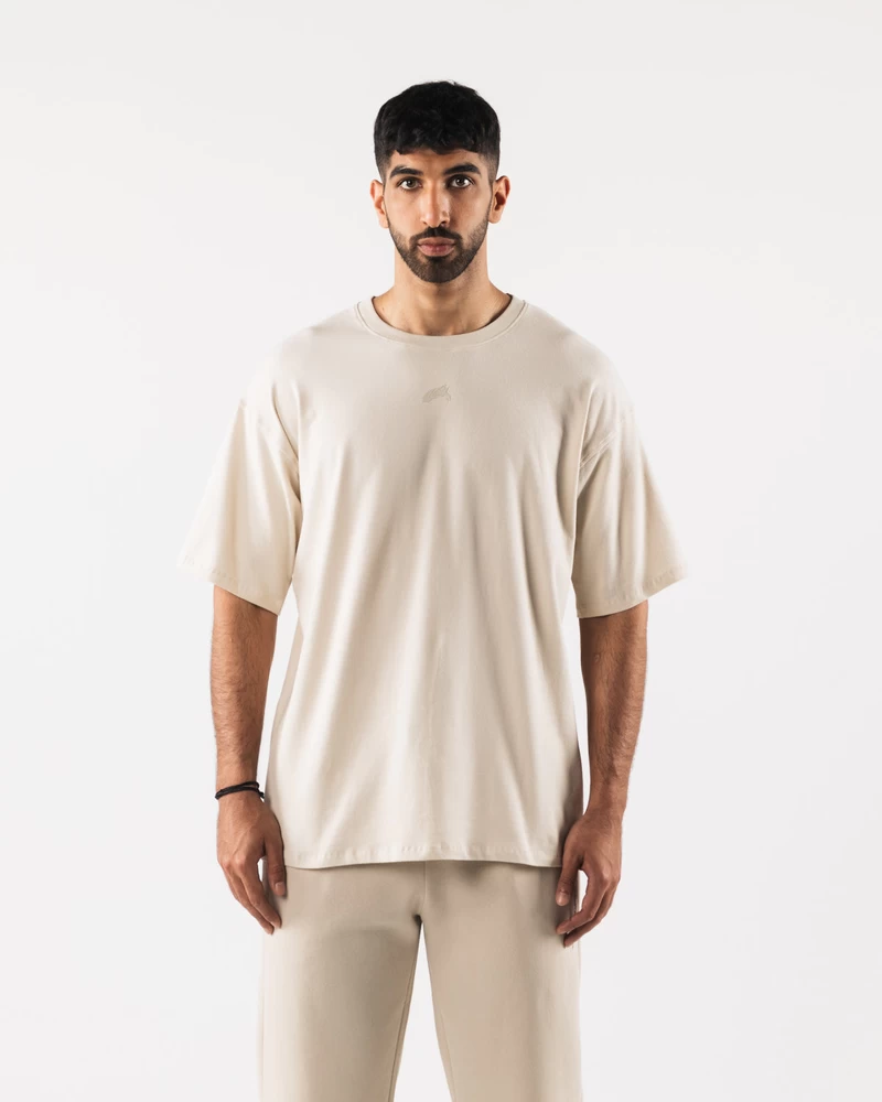Alphalete Aligned Tee - Sea Salt