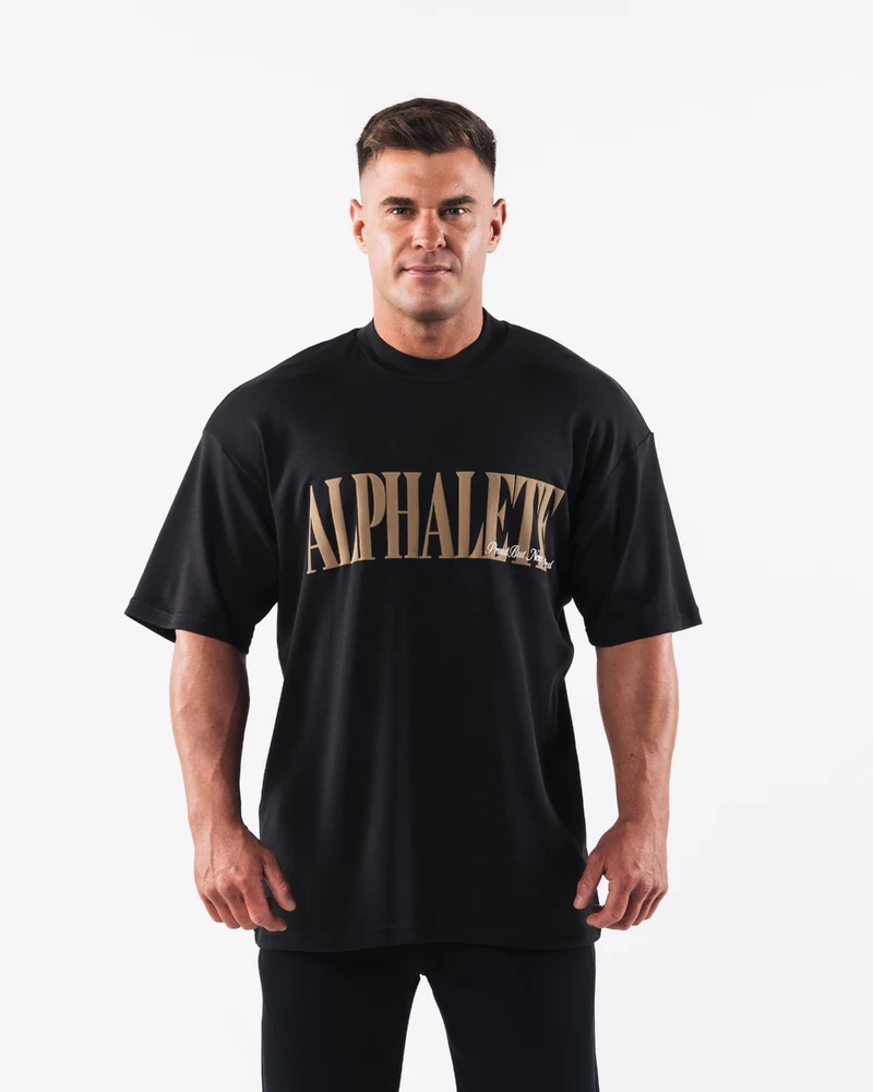 Alphalete Republic T-shirt - Sort