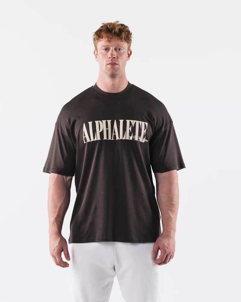 Alphalete Republik Tee - Tyrkisk Kaffe