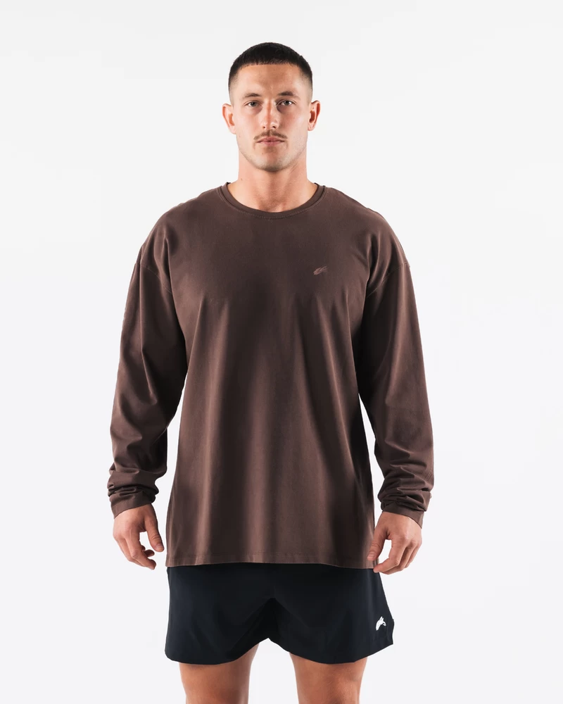 Alphalete Breathe More Ls Majica - Kašmir