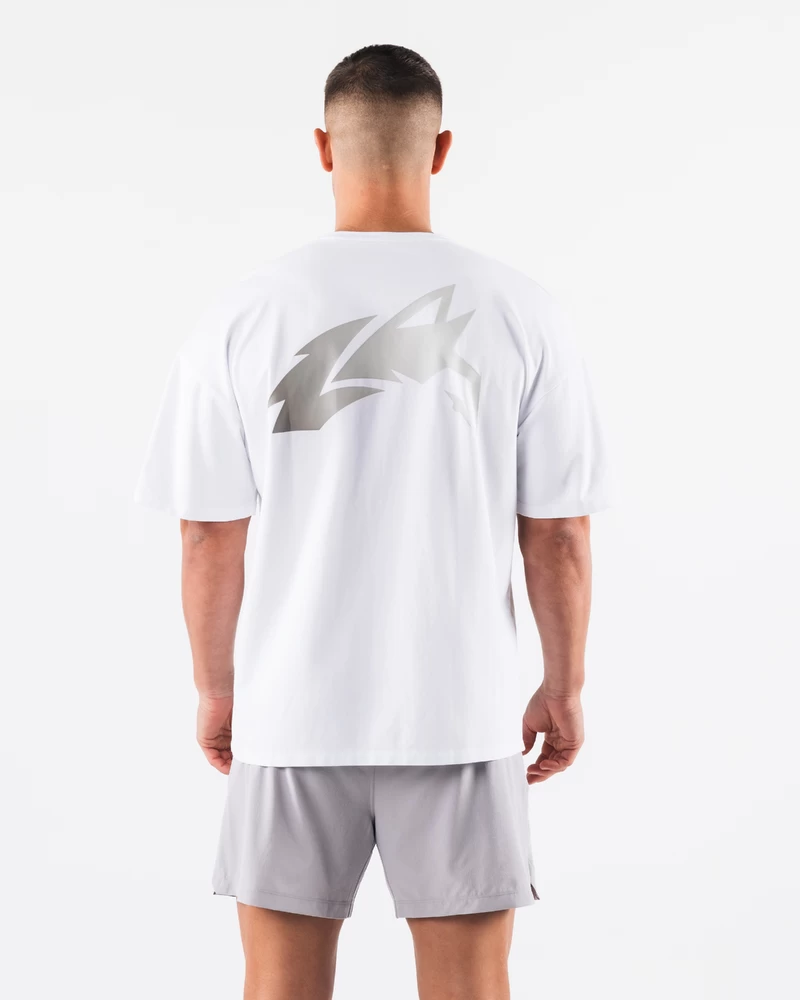 Alphalete Breathe More Tee - White
