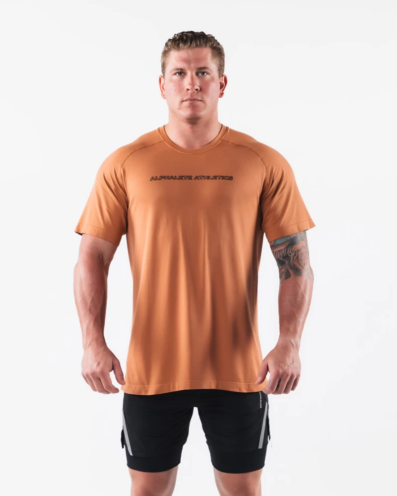 تيشيرت Alphalete AA Airtech - سبيكة برتقالية