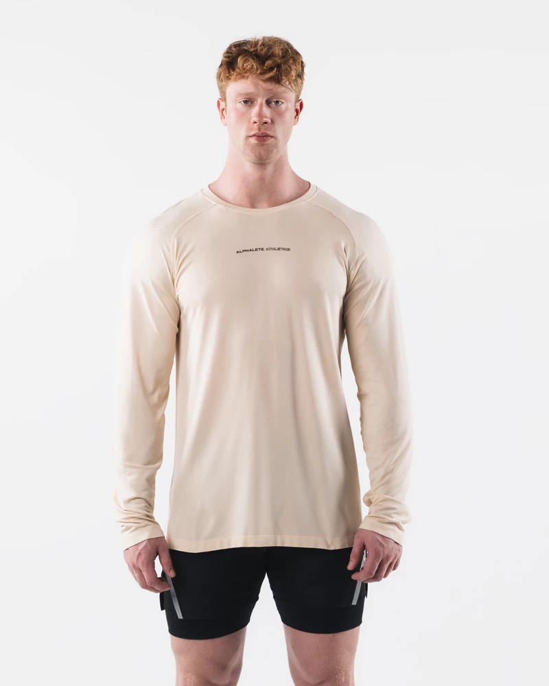 Alphalete AA Airtech LS Tee - Beige