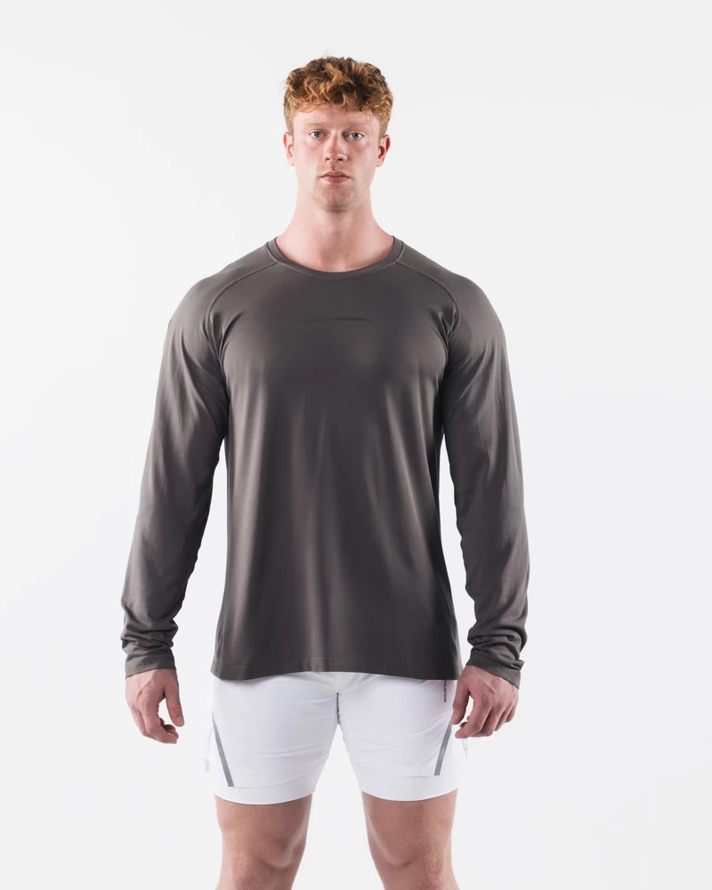 Alphalete AA Airtech LS Tee - Dusty Concrete