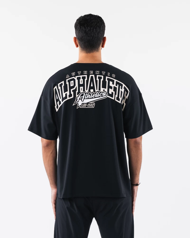 Alphalete Stadium Tee - Black