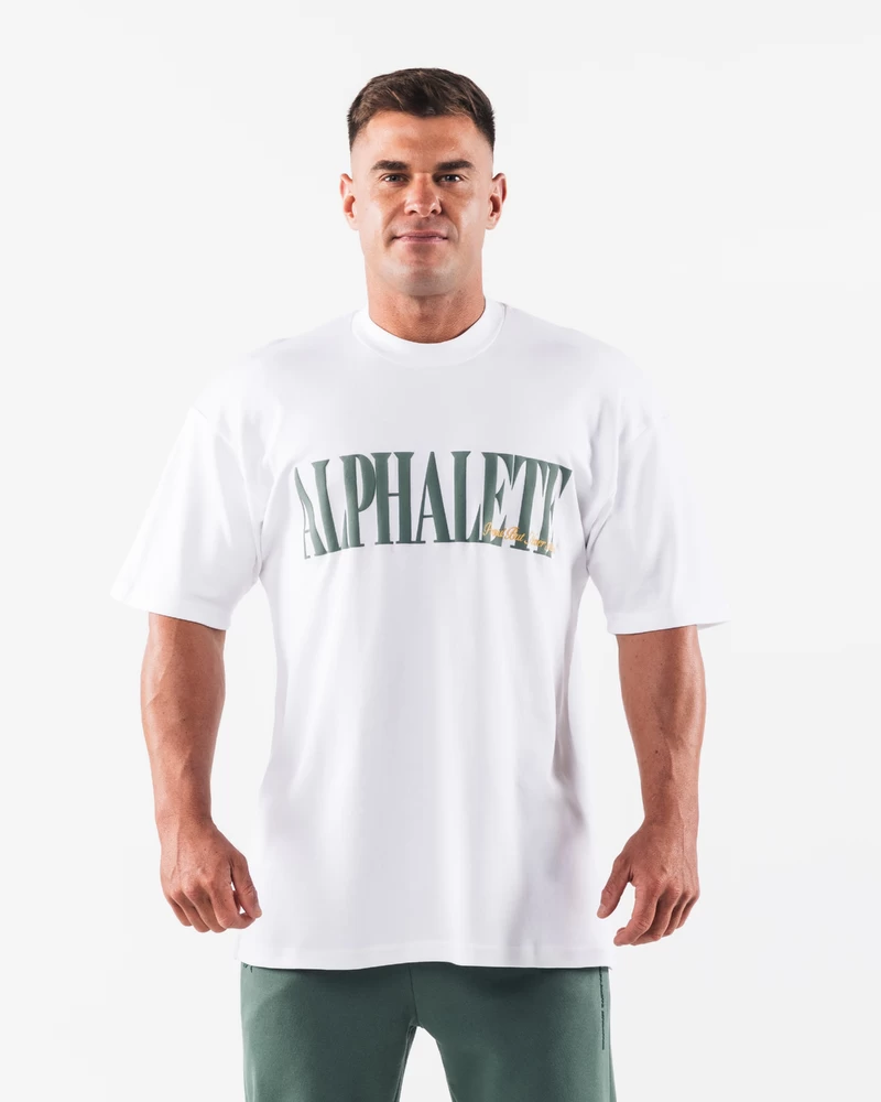 Alphalete Republic T-shirt - Hvid