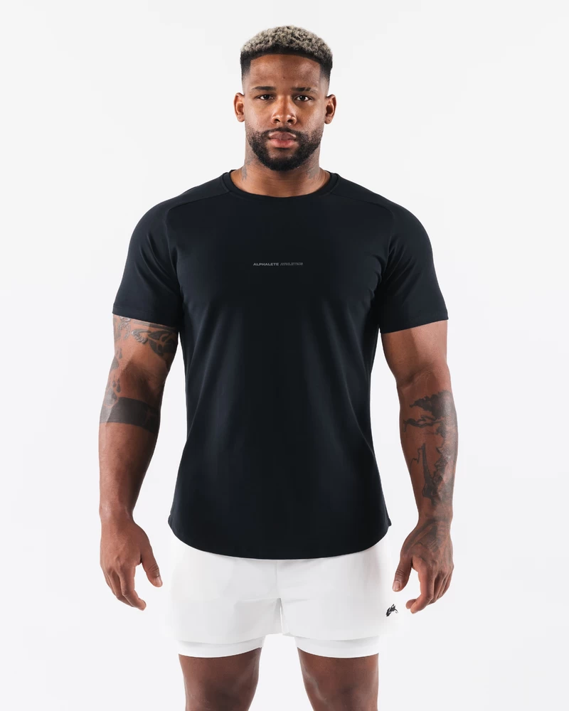 Alphalete Core Tee - Black
