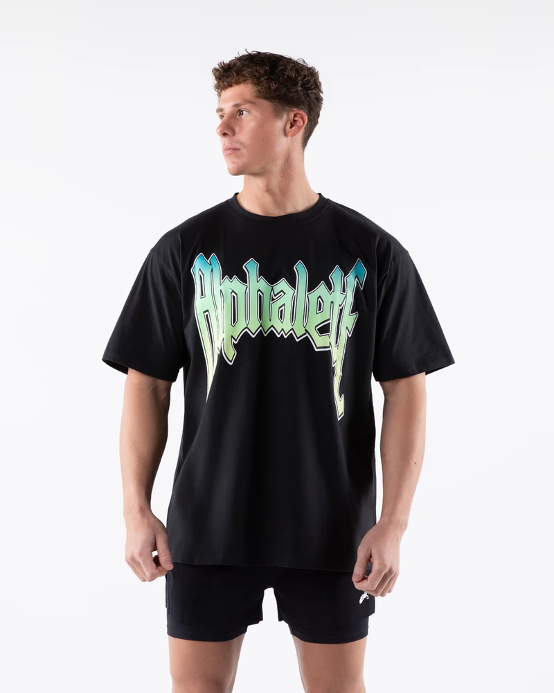 Alphalete Grime Tee - Black
