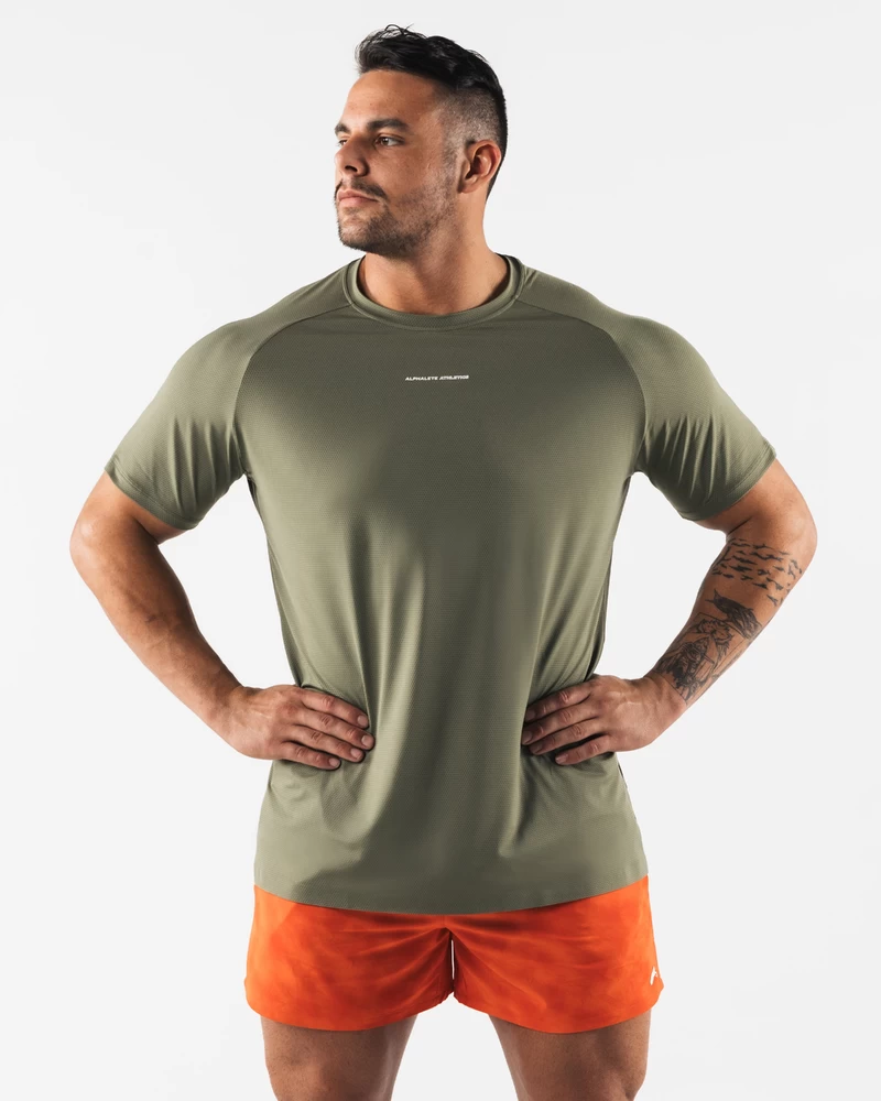 Alphalete Racer Tee - Reseda
