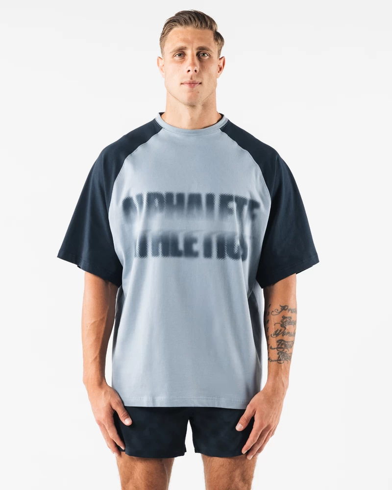 Alphalete Box Tee - Slate
