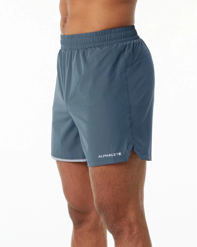 Alphalete Core Stride Short 5” - Whale Blue