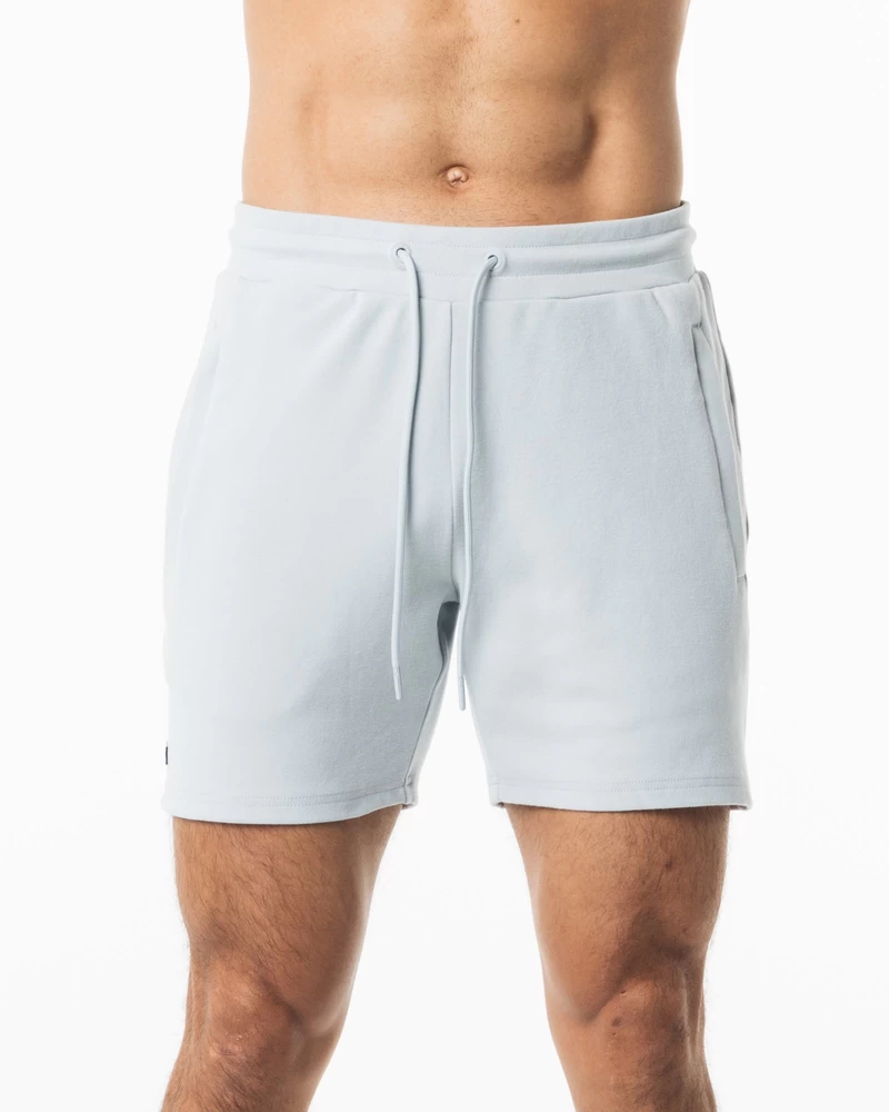 Alphalete Identity Short 6” - Cloud Grey