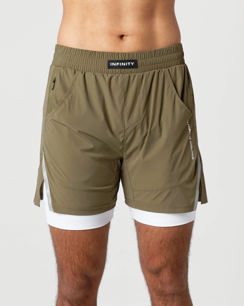 Alphalete Infinity Speed Short 5.5" - Willow