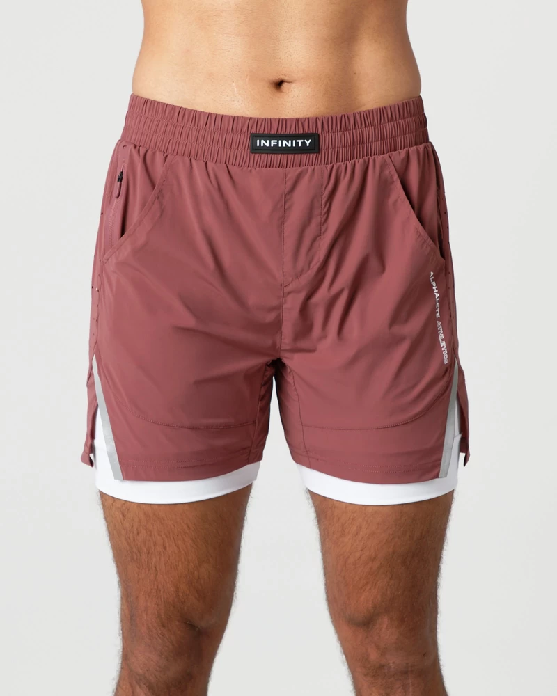 Alphalete Infinity Speed Short 5.5" - Autumn