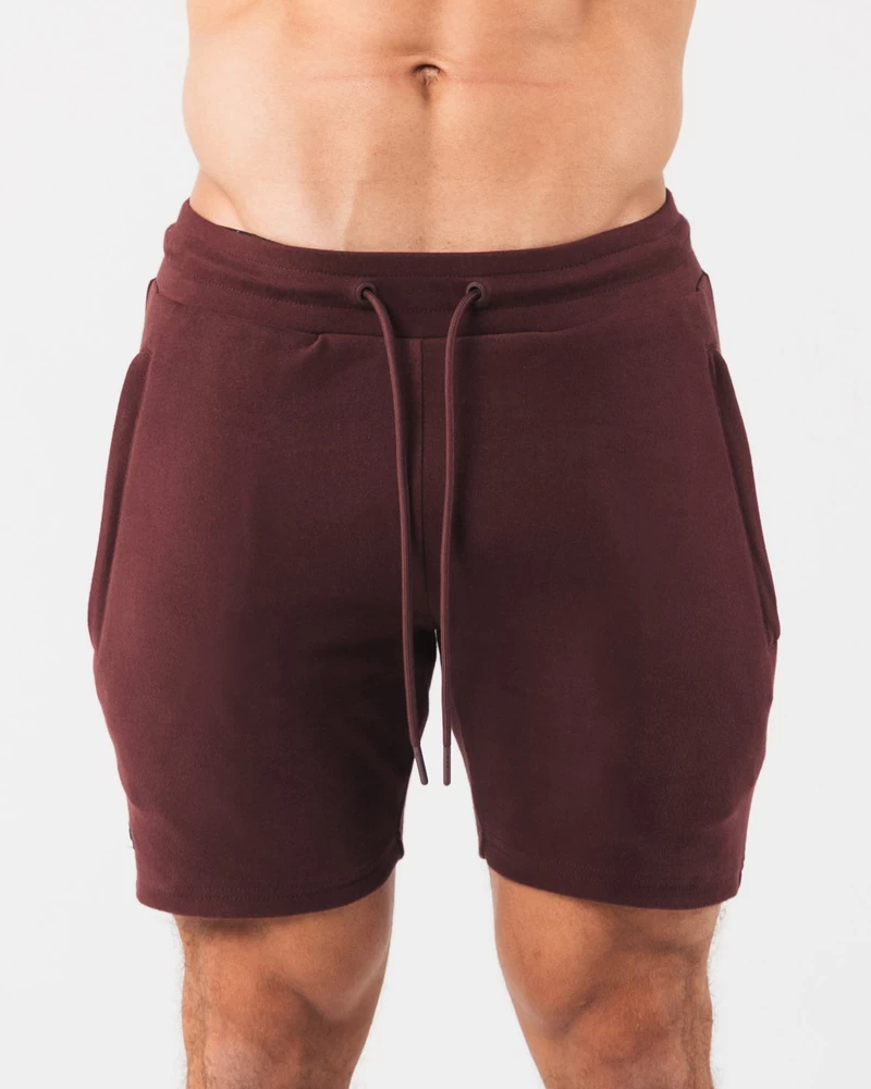 Alphalete Identity Short 6” - Sangria
