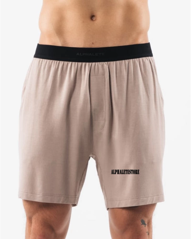 Alphalete Lounge Short - Mocha