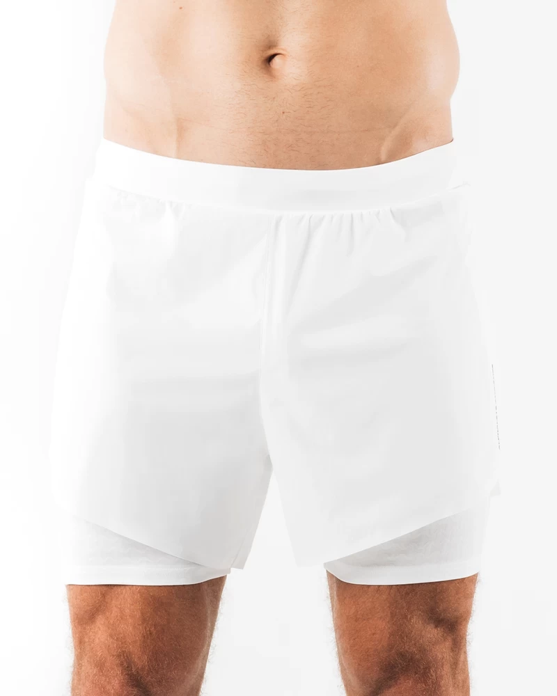 Alphalete Flex Short - White
