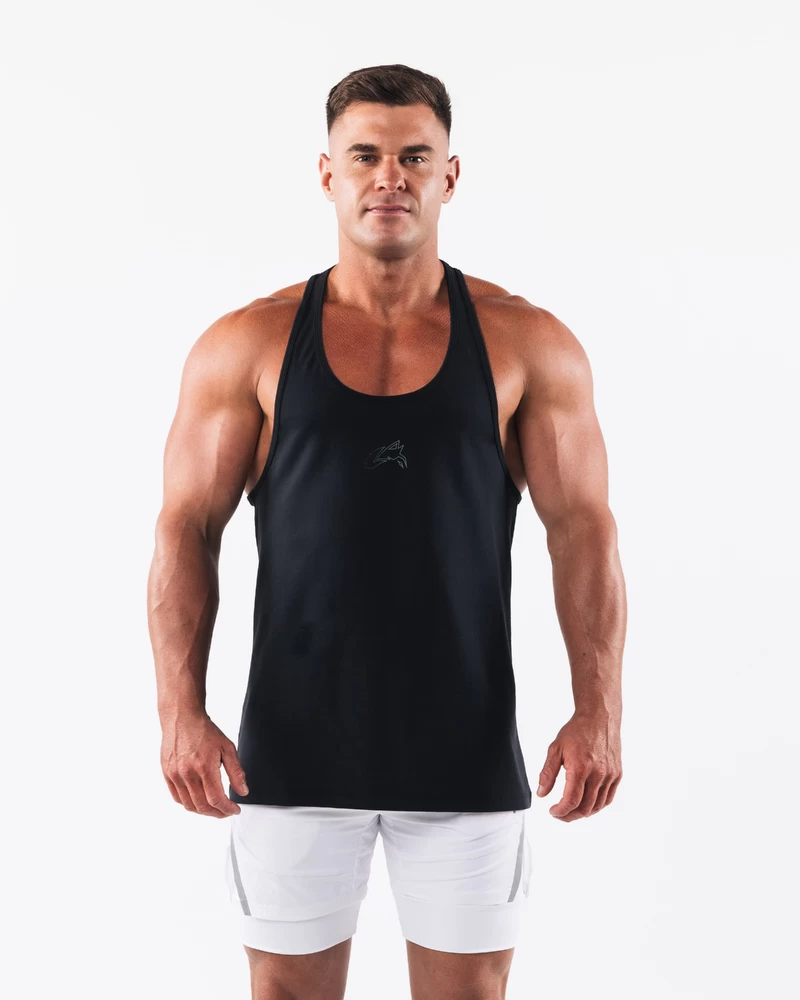 Alphalete Wolf Head Stringer - Black