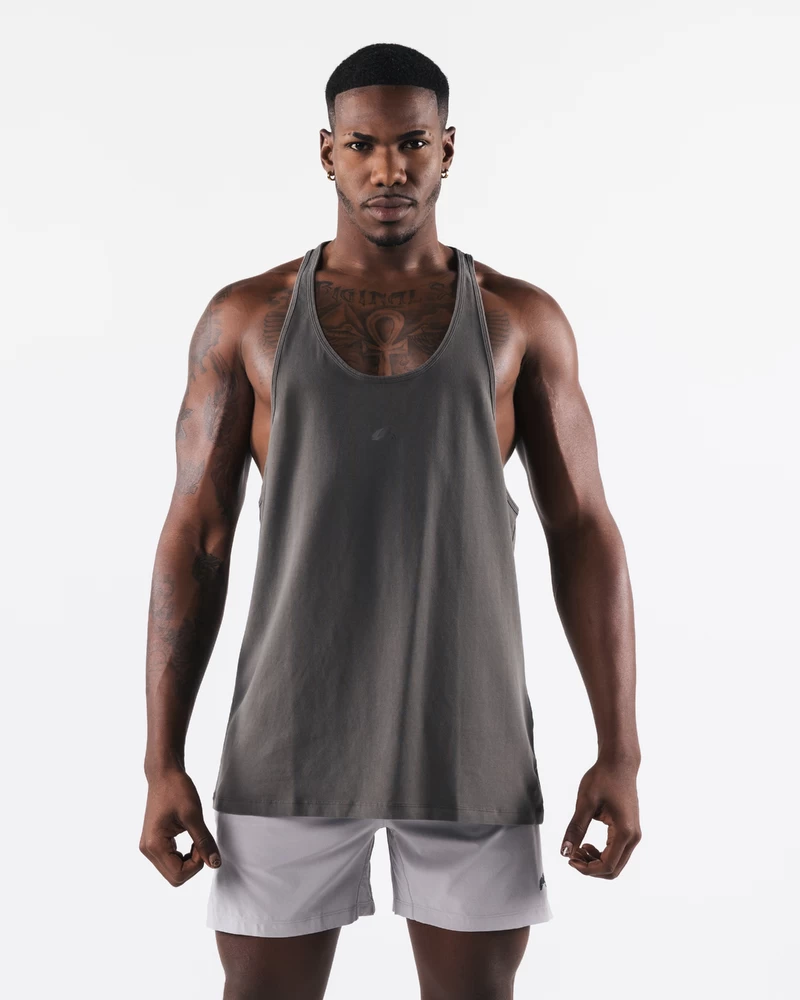 Alphalete Breathe More Stringer - Pewter