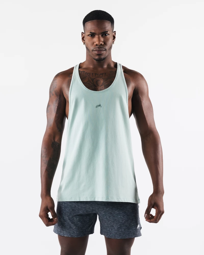 Alphalete Breathe More Stringer - Celestial Blue