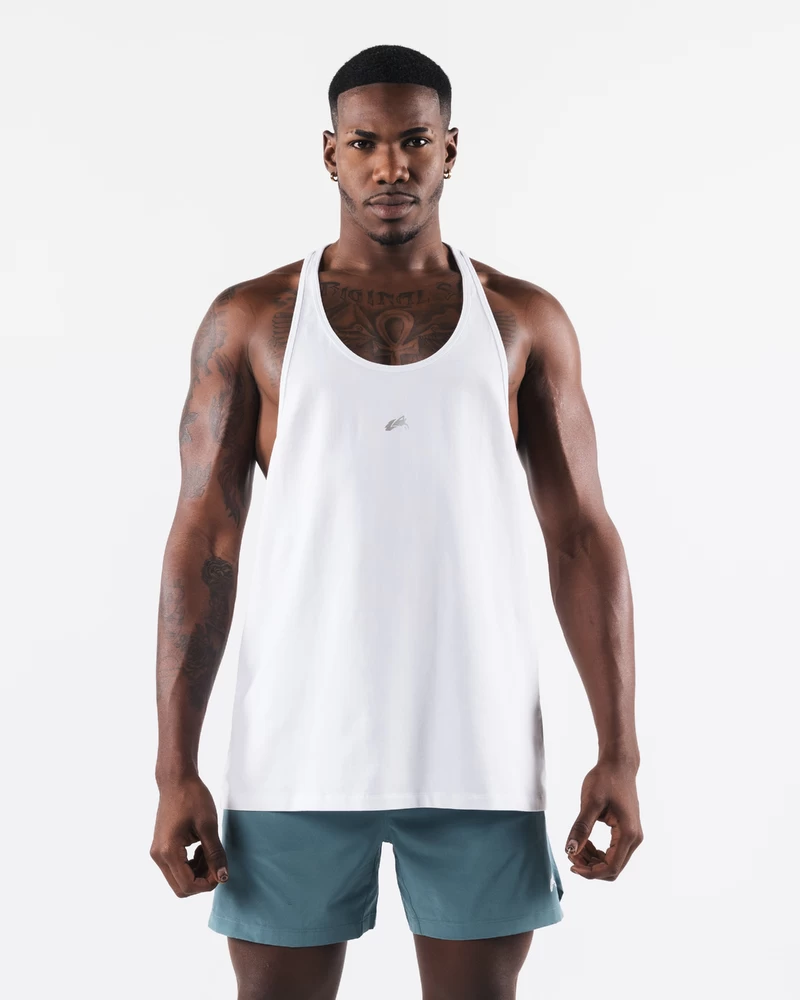 Alphalete Breathe More Stringer - White