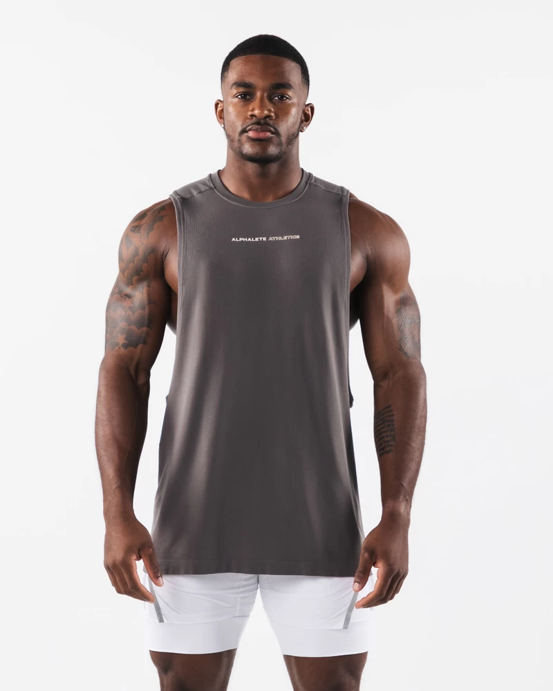 Alphalete AA Airtech Cutoff - Dusty Concrete