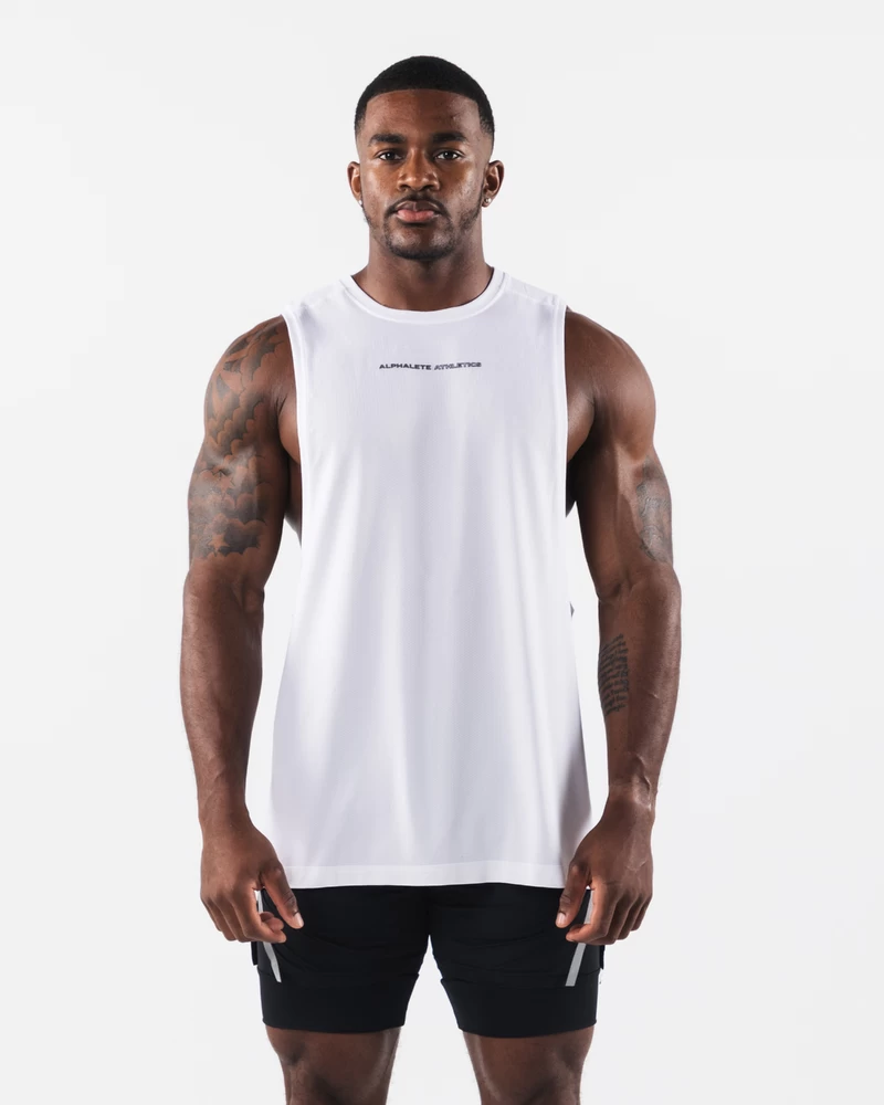 Alphalete AA Airtech Cutoff - White