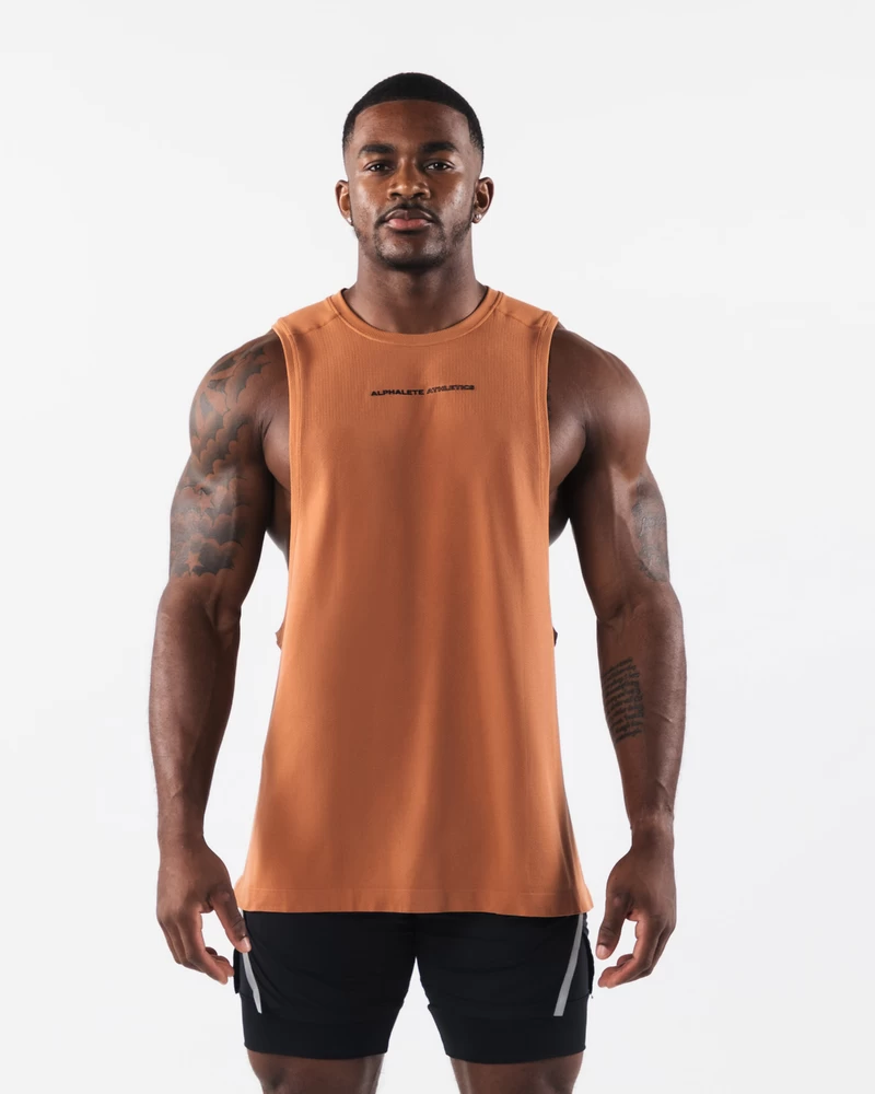 Alphalete AA Airtech Cutoff - Alloy Orange