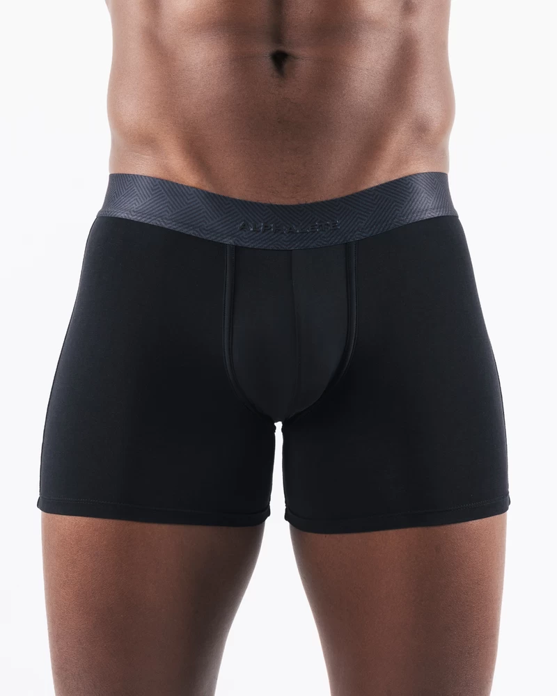 Alphalete Core Boxer Brief 2pk - Black