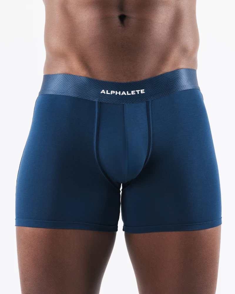 Alphalete Core Boxer Brief 2pk - Midnight Blue