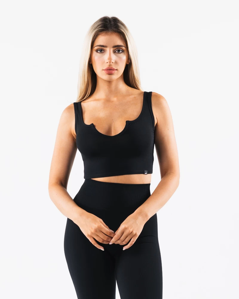 Alphalete OT Slit Tank - Black